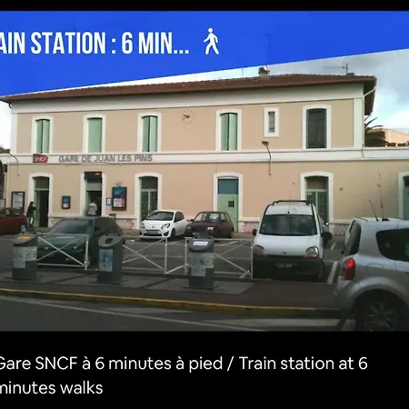 Impeccable 3 Pieces -clim -2 Terrasses ,la A 50m Juan Les Pins Proche Cannes Antibes
